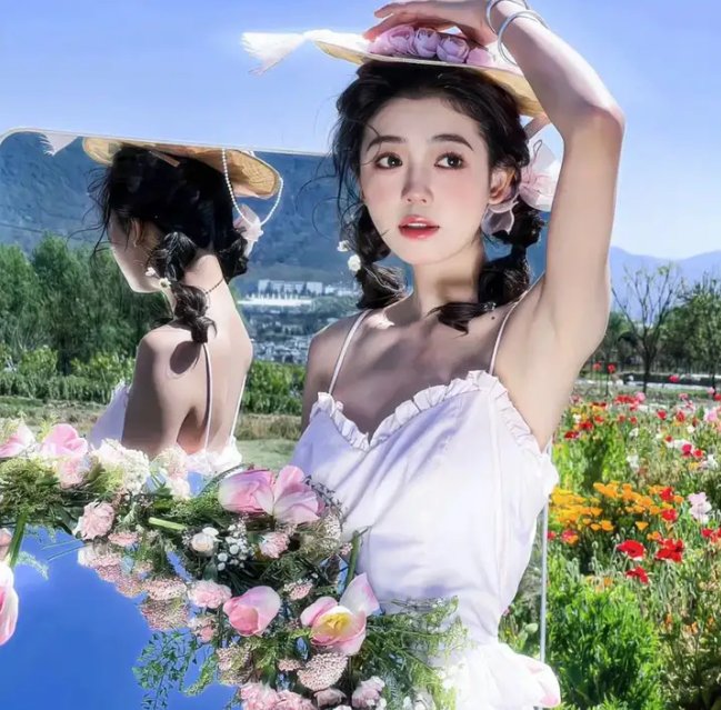 镜狮子